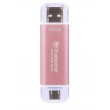 Transcend ESD310 512 GB USB Type-A to USB Type-C 3.2 Gen 2 (3.1 Gen 2) Pink
