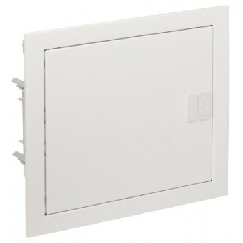 MSF RP PLASTIC SWITCHGEAR PT 14M 1X 14M N+PE IP30 IK05 329X358X94 METAL DOOR WHITE
