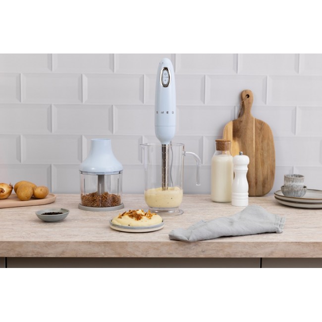 Smeg HBF03PBEU blender Immersion blender 700 W Blue