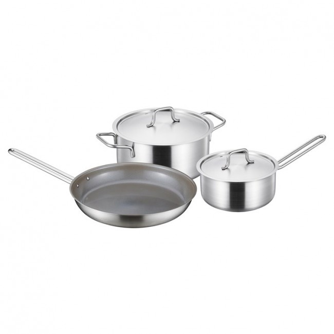 SET OF POTS 1.5/3L AND FRYING PAN 28CM