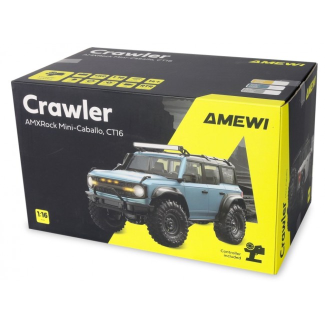 Amewi 22720 Radio-Controlled (RC) model Crawler truck Electric engine 1:16