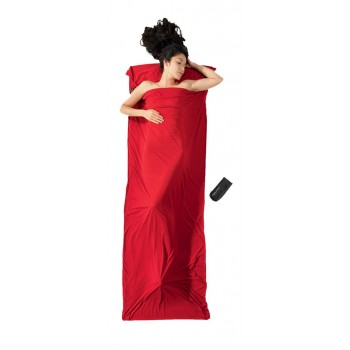 Cocoon TravelSheet Rectangular sleeping bag Cotton, Fabric Red