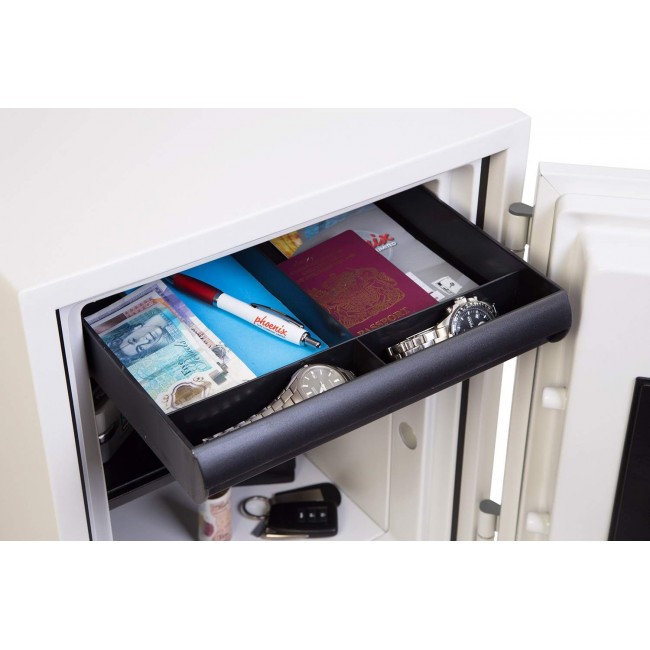 Phoenix Safe Co. Titan FS1282E Floor safe 25 L Steel White