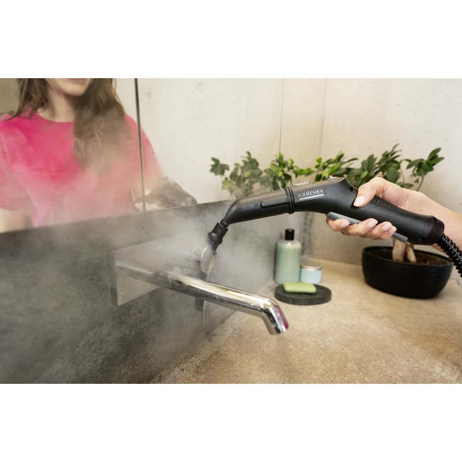 K rcher SC 2 EasyFix Cylinder steam cleaner 1500 W Black, White