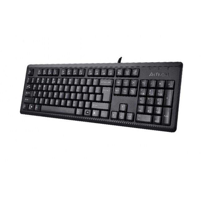 A4Tech KR-92 keyboard Universal USB QWERTY English Black