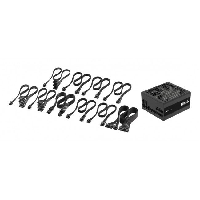 Corsair RMx Series RM850x power supply unit 850 W 24-pin ATX ATX Black Corsair RMx Series RM850x power supply unit 850 W 24-pin ATX ATX Black