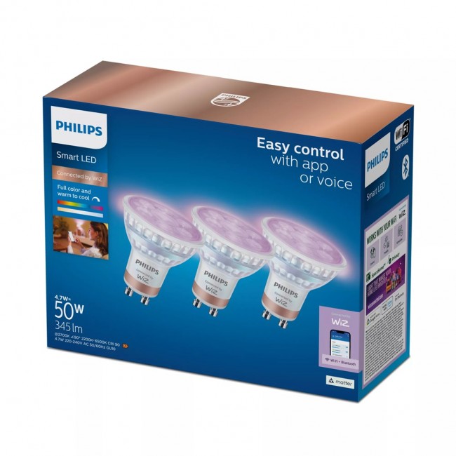 Philips Spot 50 W PAR16 GU10 x3