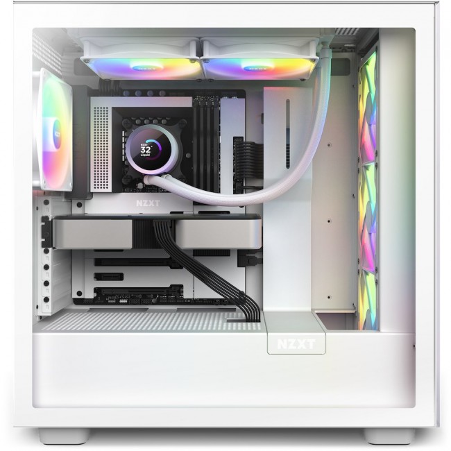NZXT Kraken 280 RGB Processor All-in-one liquid cooler 14 cm White 1 pc(s) NZXT Kraken 280 RGB Processor All-in-one liquid cooler 14 cm White 1 pc(s)
