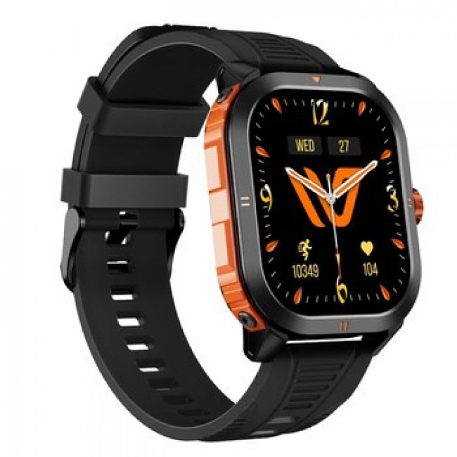 Weofly Pioneer Smartwatch - Multifunction Watch Bluetooth 5.3 Orange Weofly Pioneer Smartwatch - Multifunction Watch Bluetooth 5.3 Orange