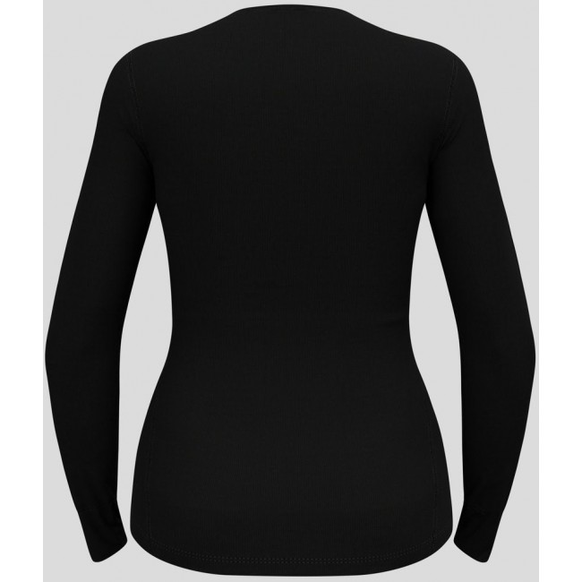Odlo BL TOP crew neck l/s ACTIVE WARM ECO women's T-shirt, size S, black Odlo BL TOP crew neck l/s ACTIVE WARM ECO women's T-shirt, size S, black