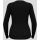 Odlo BL TOP crew neck l/s ACTIVE WARM ECO women's T-shirt, size S, black Odlo BL TOP crew neck l/s ACTIVE WARM ECO women's T-shirt, size S, black