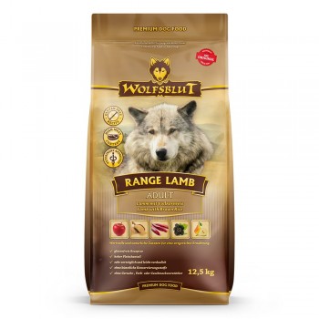 WOLFSBLUT Range Lamb Lamb with rice - dry dog food - 12,5kg