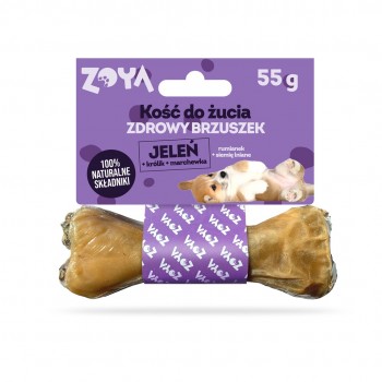 ZOYA Chewing bone Deer - dog treat - 55g