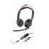 HP Poly Blackwire 5220 Stereo USB-C Headset +3.5mm Plug +USB-C/A Adapter (Bulk)