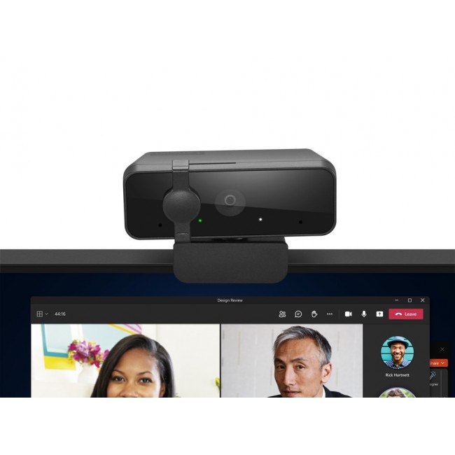 Lenovo Essential FHD Gen2 webcam 1920 x 1080 pixels USB 2.0 Black