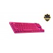 Logitech G PRO X TKL keyboard Gaming RF Wireless + Bluetooth QWERTY US International Magenta