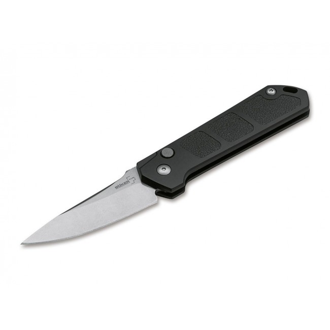 B ker Plus Kihon Auto Stonewash Knife AUS8