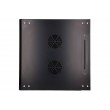 Extralink Rackmount cabinet 4U 600x600 Black wall mounted