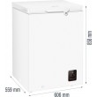 Gorenje FH15E6W5 Chest freezer Freestanding 141 L White