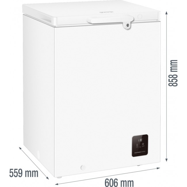 Gorenje FH15E6W5 Chest freezer Freestanding 141 L White