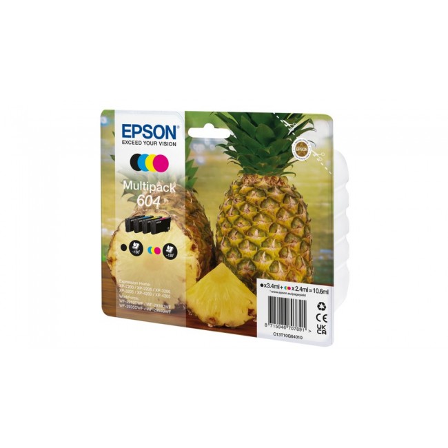 Epson 604 - Standard Yield - 4 pcs