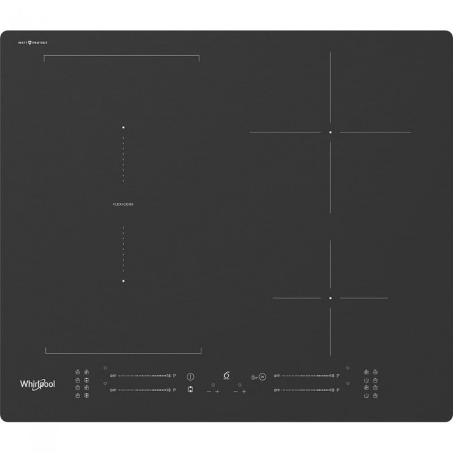 Whirlpool WF S7560NE BM Induction hob 7.4 kW, 4 zones, Black Whirlpool WF S7560NE BM Induction hob 7.4 kW, 4 zones, Black