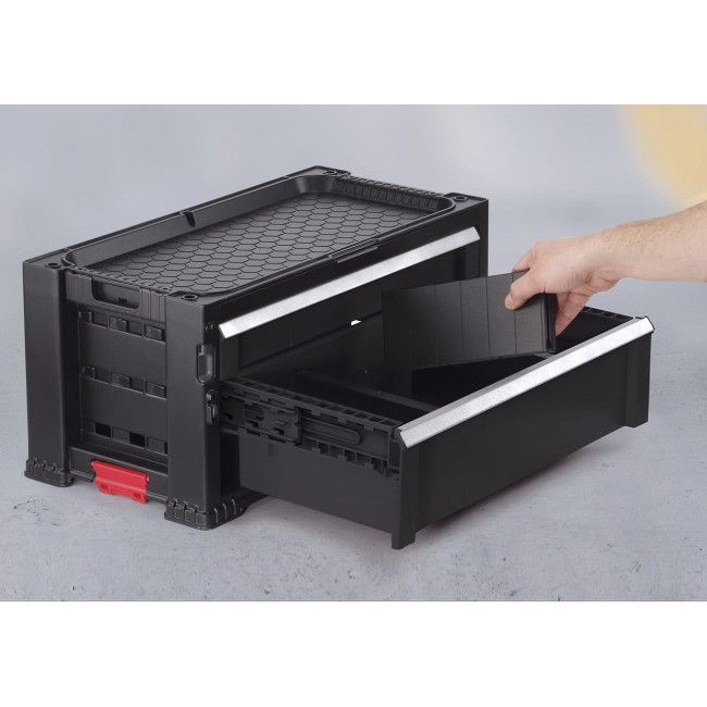 KETER BOOKCASE 6 DRAWERS TOOL CHEST SET