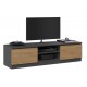 Topeshop RTV 140 ANTR/ARTIS TV stand/entertainment centre 2 shelves