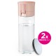 Brita Vital peach 2-disc filter bottle