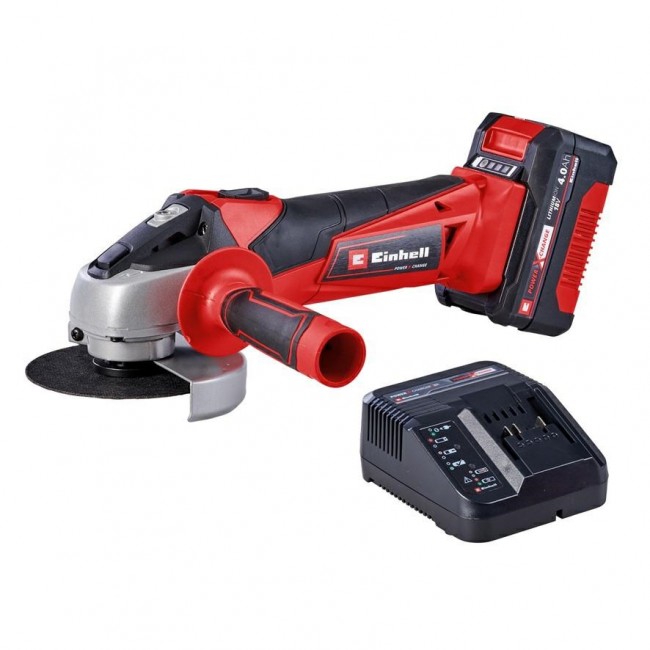 EINHELL ANGLE GRINDER TC-AG 18/115 Li 4Ah EINHELL ANGLE GRINDER TC-AG 18/115 Li 4Ah