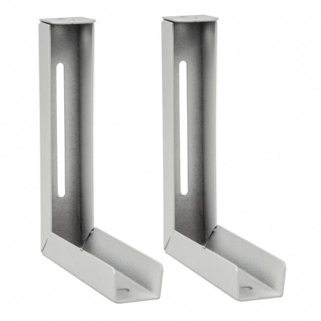 Maclean MC-923 Set of 2 hangers for projection screens, max. load 25KG (for set), steel