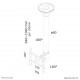Neomounts FPMA-C200 Monitor/TV mount ceiling 10-40 Neomounts FPMA-C200 Monitor/TV mount ceiling 10-40
