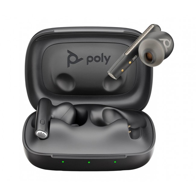 Poly Voyager Free 60 UC Black Earbuds +BT700 USB-C Adapter +Basic Charge Case Poly Voyager Free 60 UC Black Earbuds +BT700 USB-C Adapter +Basic Charge Case