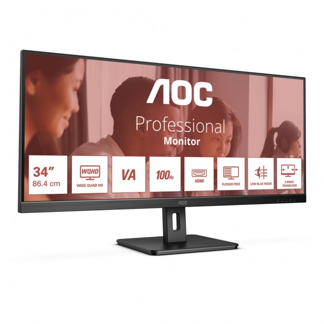 AOC U34E2M computer monitor 86.4 cm (34