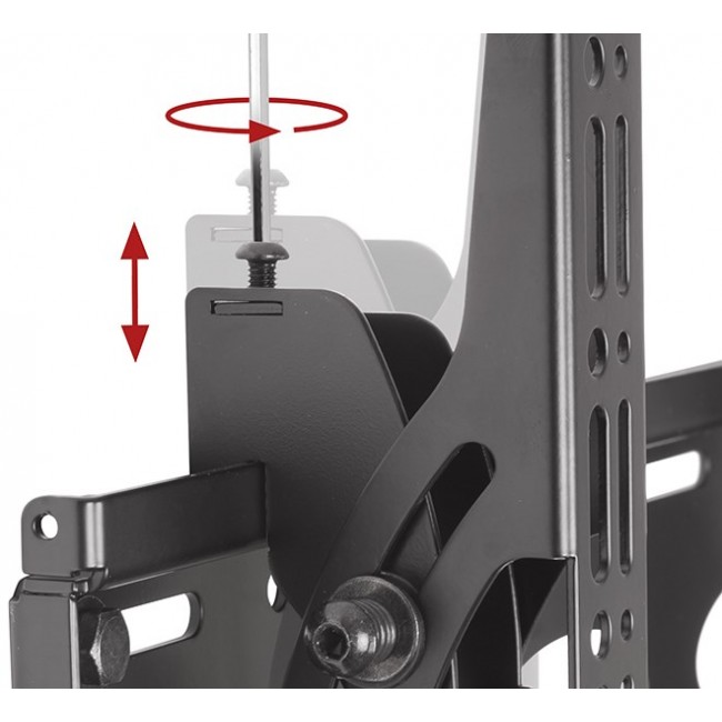 B-Tech Universal Flat Screen Ceiling Mount with Tilt (VESA 400) - 1m 50mm Pole