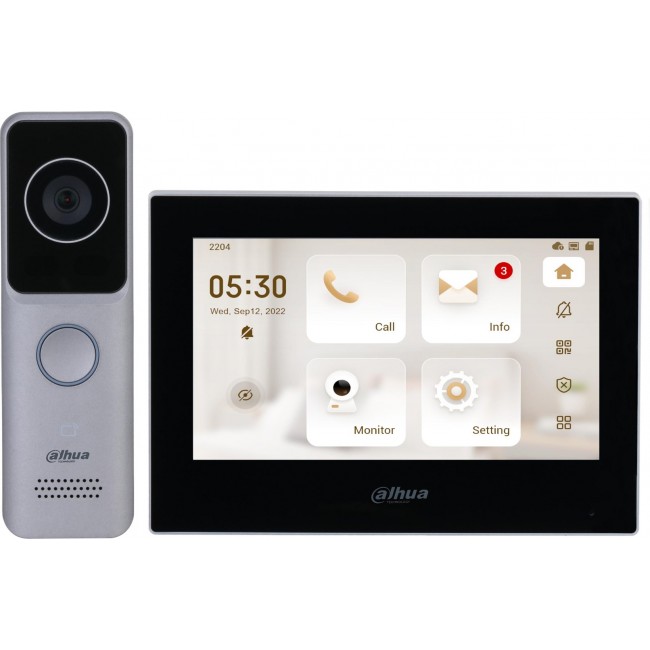 Dahua Technology KTW02 video intercom system 2 MP 17.8 cm (7