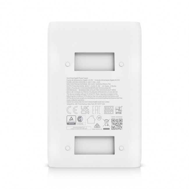 Ubiquiti UACC-PoE+-2.5G 2.5 Gigabit Ethernet 48 V