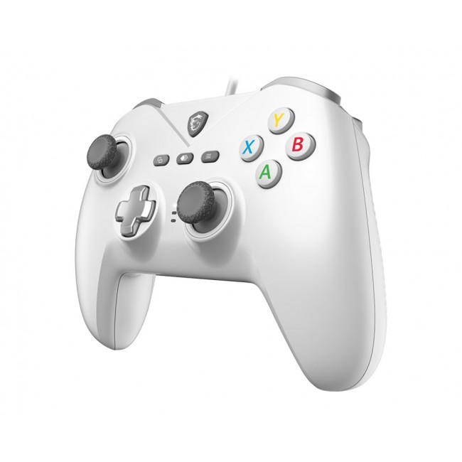 MSI FORCE GC200 WHITE Gaming Controller USB Gamepad Analogue / Digital Android, PC