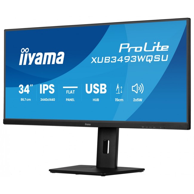 iiyama ProLite XUB3493WQSU-B6 computer monitor 86.4 cm (34