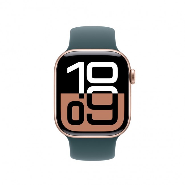 Apple MXLA3ZM/A smart wearable accessory Band Green Fluoroelastomer