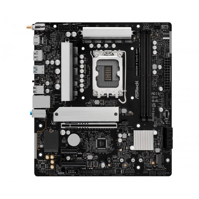 Asrock B860M-X Gen5 WiFi Intel B860 LGA 1851 (Socket V1) micro ATX Asrock B860M-X Gen5 WiFi Intel B860 LGA 1851 (Socket V1) micro ATX