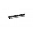 Bachmann 300.000 power extension 2 m 6 AC outlet(s) Indoor Black, Grey
