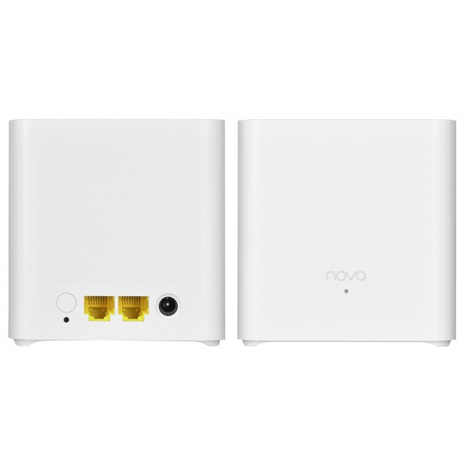 Tenda MX3 (2-PACK) mesh wi-fi system Dual-band (2.4 GHz / 5 GHz) Wi-Fi 6 (802.11ax) White 1 Internal