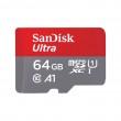 SanDisk Ultra microSD 64GB + SD-adapt.