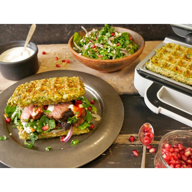 Breville DuraCeramic VST072X Waffle Maker