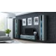 Cama TV stand VIGO NEW 30/140/40 grey/grey gloss