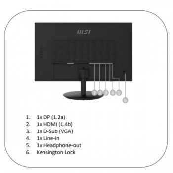 MSI Pro MP242A computer monitor 60.5 cm (23.8