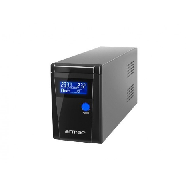 Armac Office PSW 650F uninterruptible power supply (UPS) Line-Interactive 0.65 kVA 390 W 2 AC outlet(s)