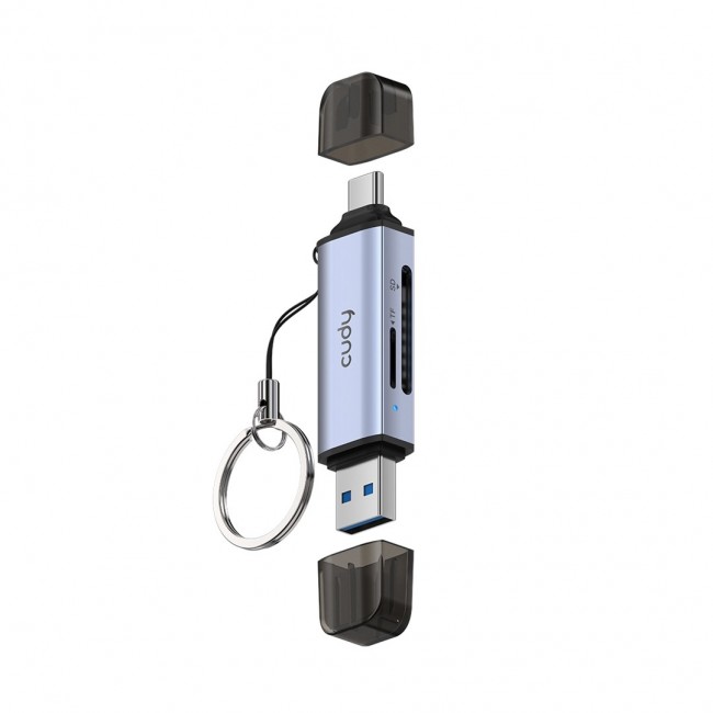 CUDY UH200 2-in-1 USB 3.0 card reader CUDY UH200 2-in-1 USB 3.0 card reader
