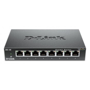 D-Link DGS-108 Black